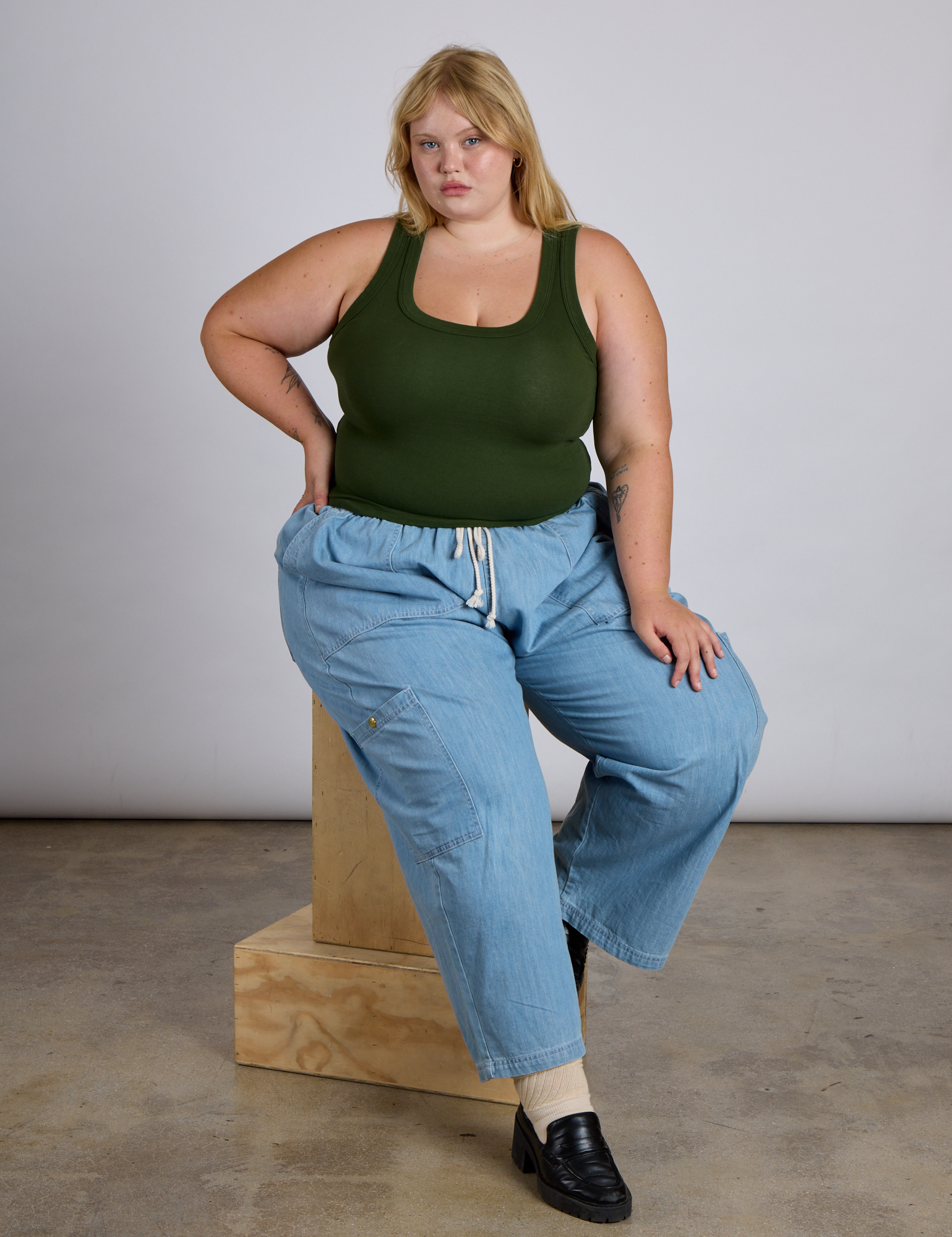 The Tank Top - Evergreen