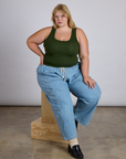 The Tank Top - Evergreen