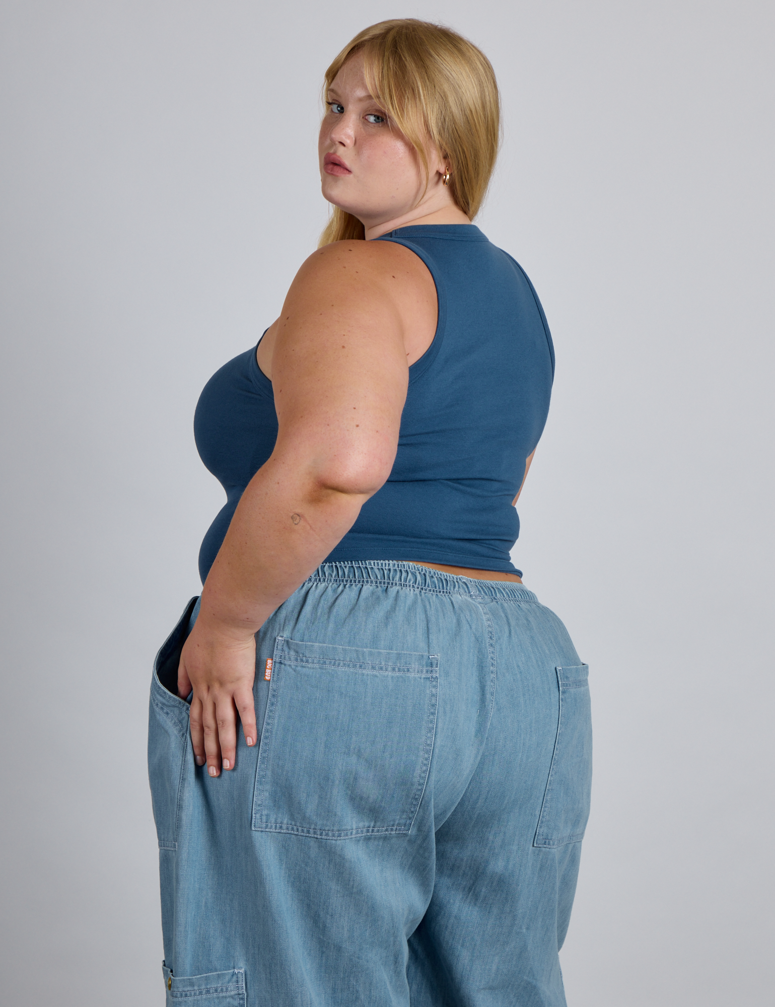 The Tank Top - French Blue