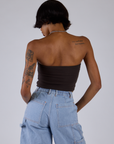 Tube Top - Espresso Brown