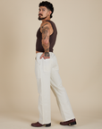Work Pants - Vintage Tee White
