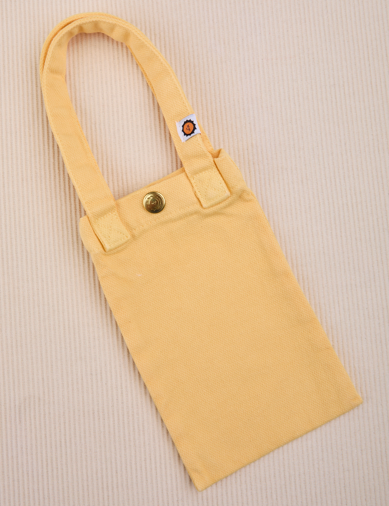 Cell Phone Tote in Butter Yellow