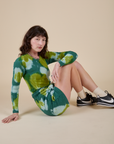 Heavyweight Sweat Shorts - Green Magic Waters