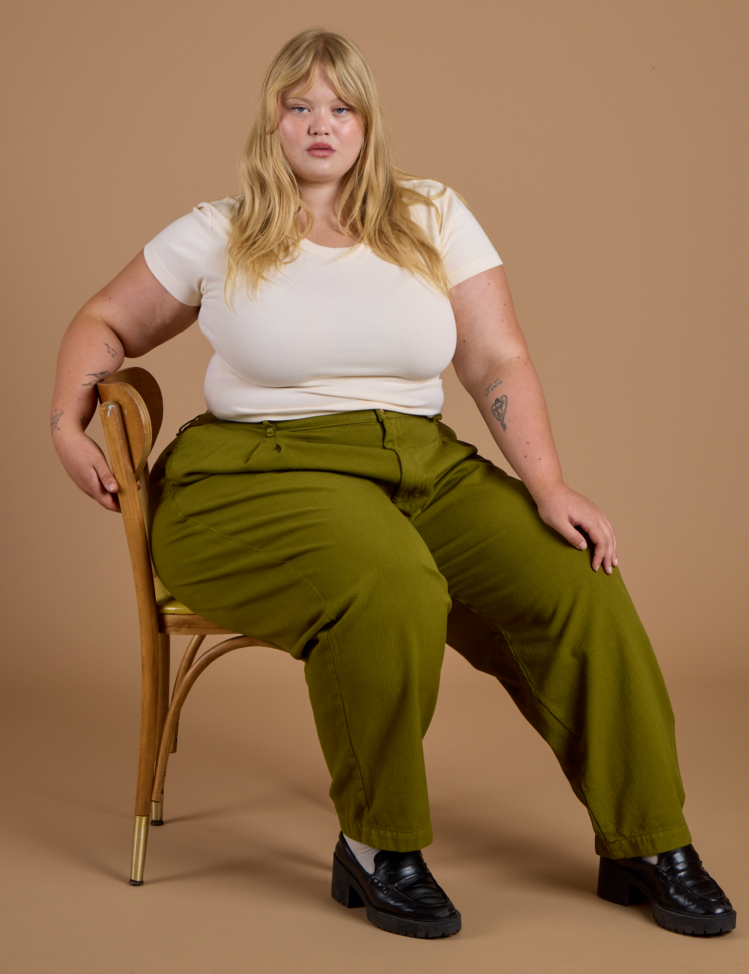 Heritage Trousers - Olive Green