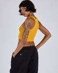 Porthole Tank - Mustard Yellow