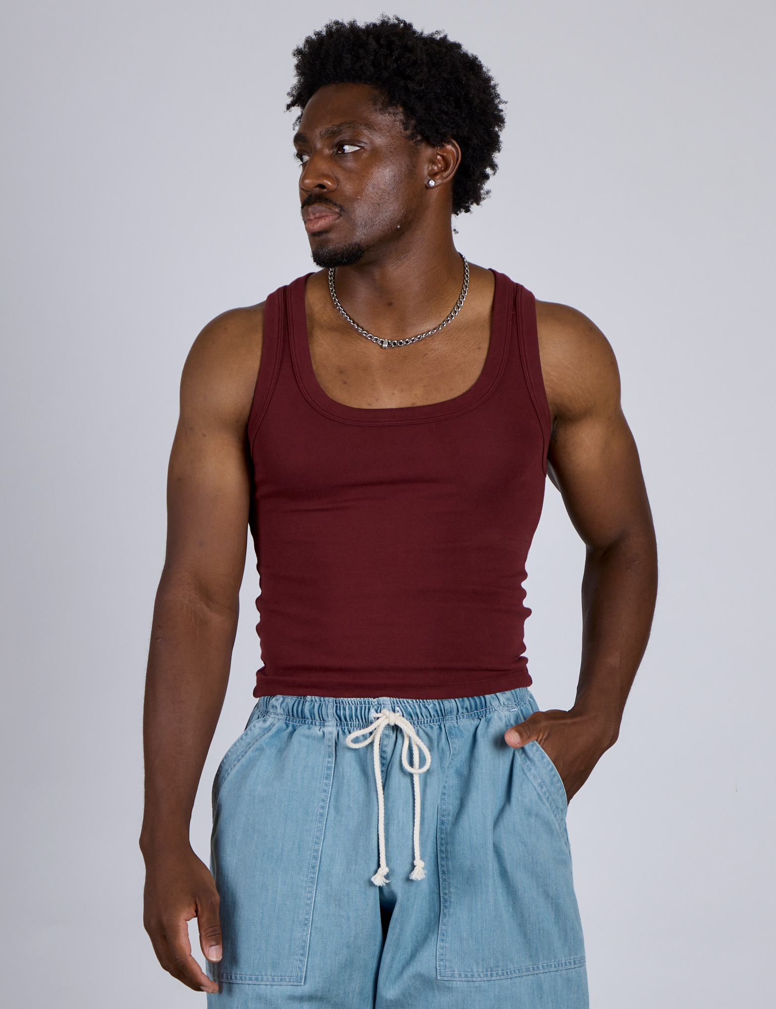 The Tank Top - Red Wine