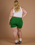 TRY-A-STYLE - Athletic Shorts - Forest Green *FINAL SALE*