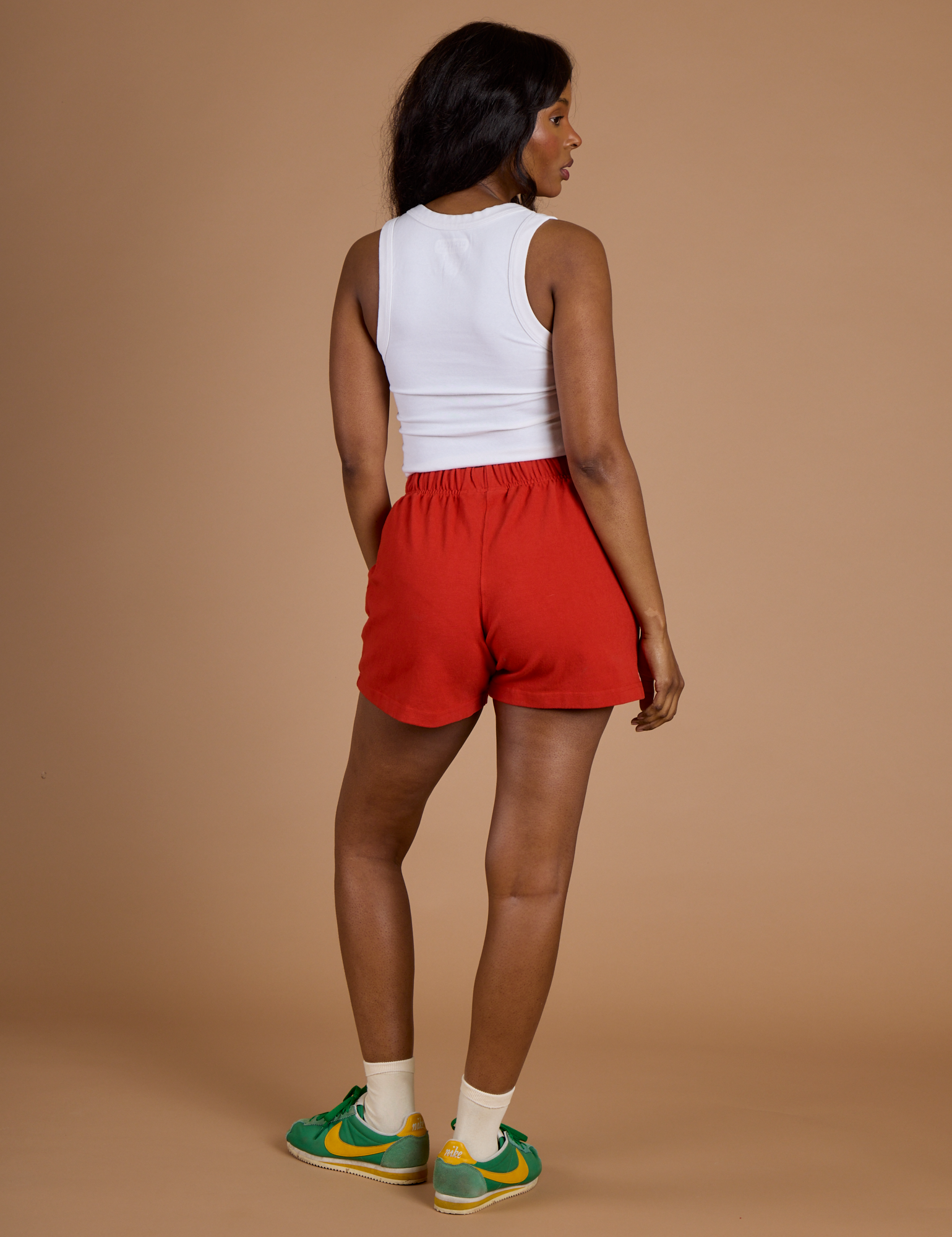 Athletic Shorts - Mustang Red