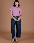 Burly Tee - Lilac Purple