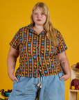 Fruit Fantasy Pantry Button-Up