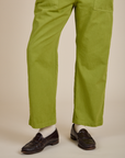 Short Sleeve Jumpsuit - Gross Green