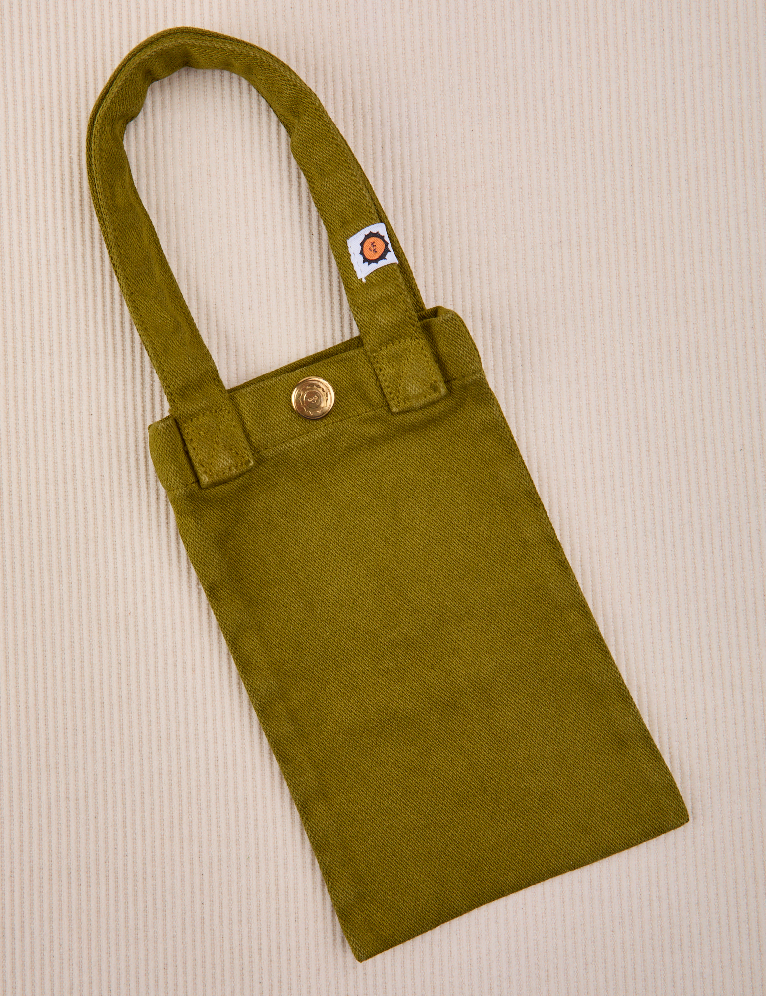 Cell Phone Tote in Olive Green