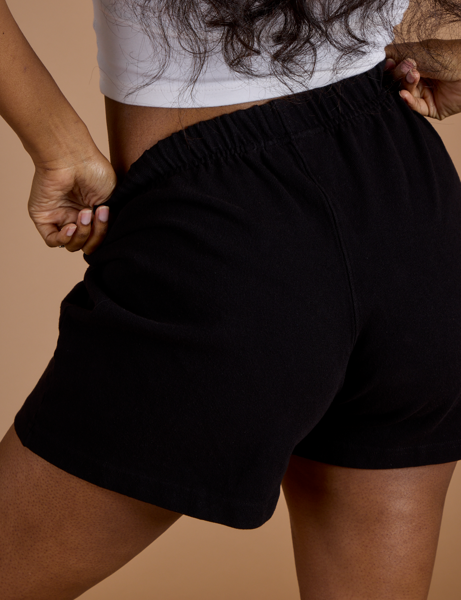TRY-A-STYLE - Athletic Shorts - Basic Black *FINAL SALE*