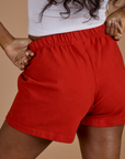 Athletic Shorts - Mustang Red