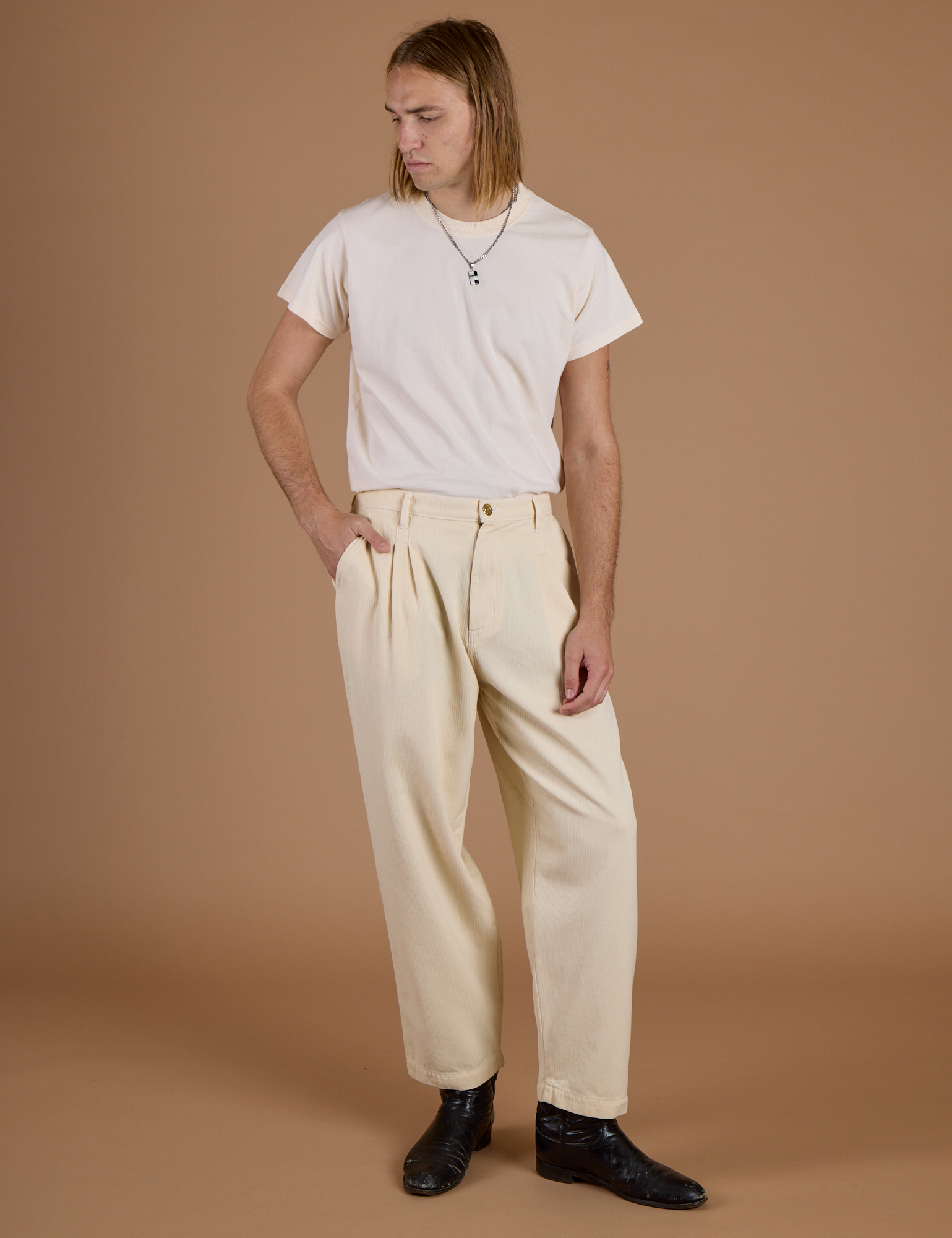 Heritage Trousers - Vintage Off-White