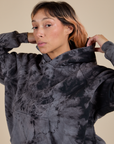 Heavyweight Oversized Hoodie - Black Magic Waters