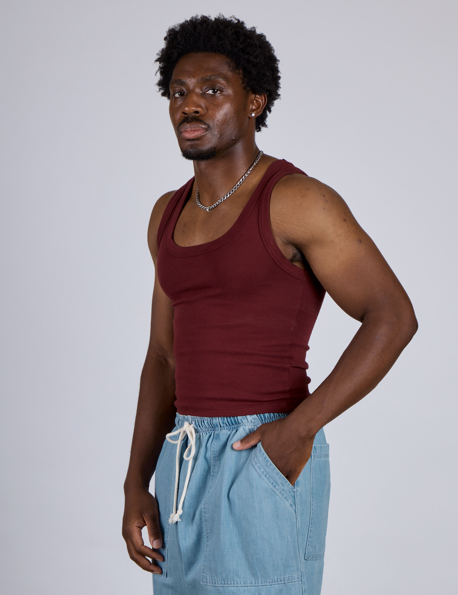The Tank Top - Red Wine