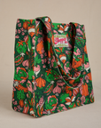 Kitchen Collection Printed Shopper Tote angled view