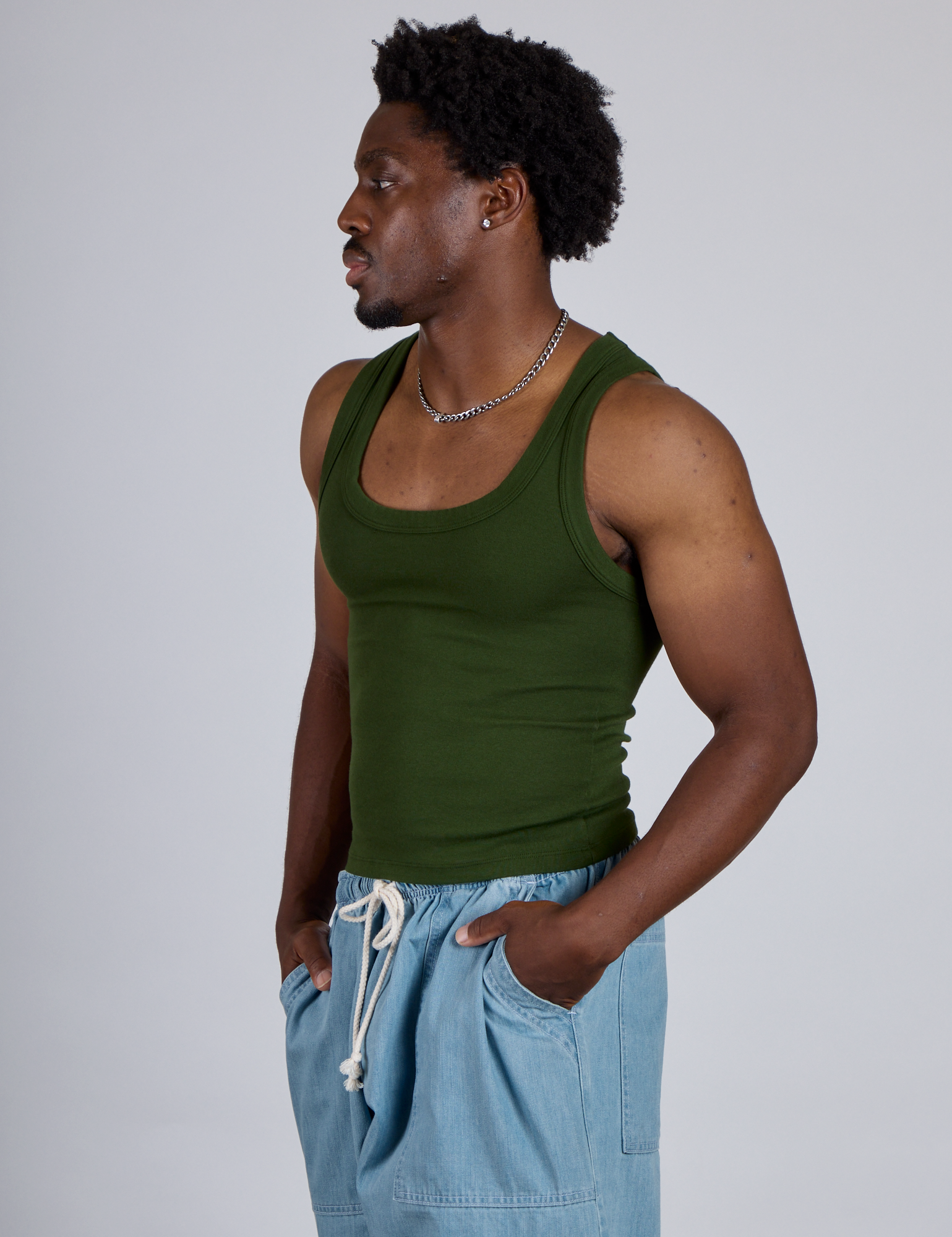 The Tank Top - Evergreen