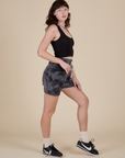 Heavyweight Sweat Shorts - Black Magic Waters