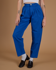 Heritage Trousers in Royal Blue on Alex