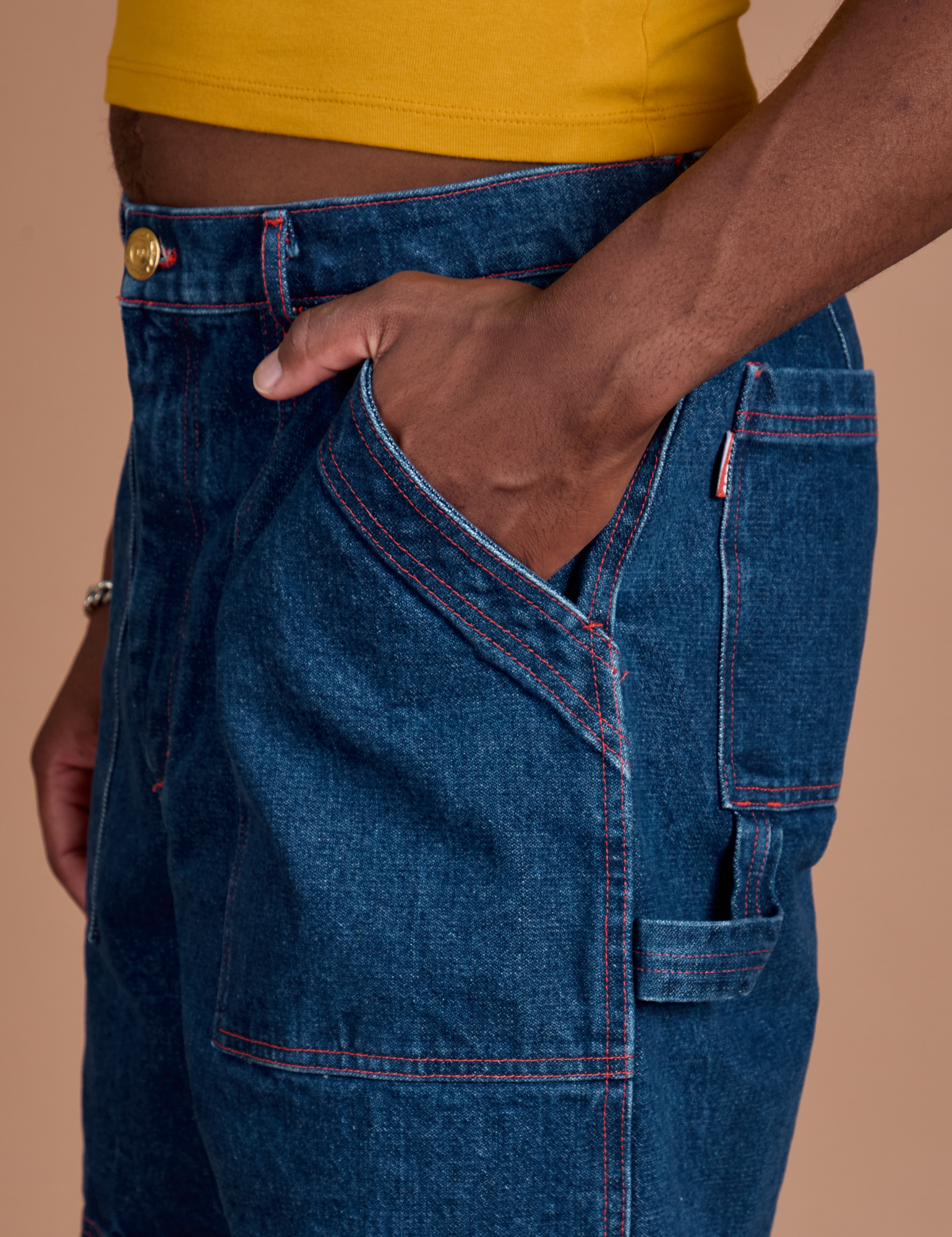 Carpenter Shorts - Dark Wash