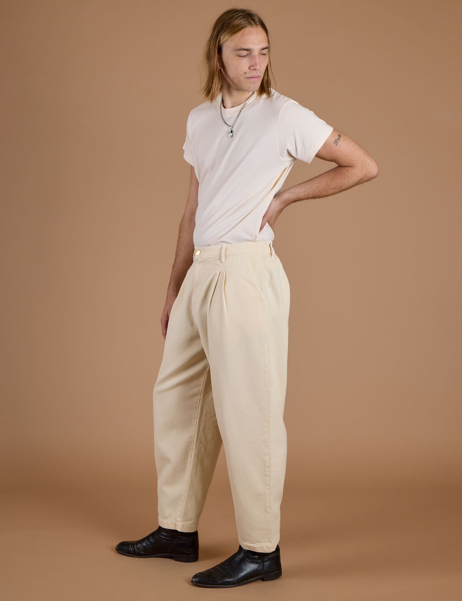 Heritage Trousers - Vintage Off-White