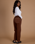 Railroad Denim Work Pants - Burnt Terracotta Overdye