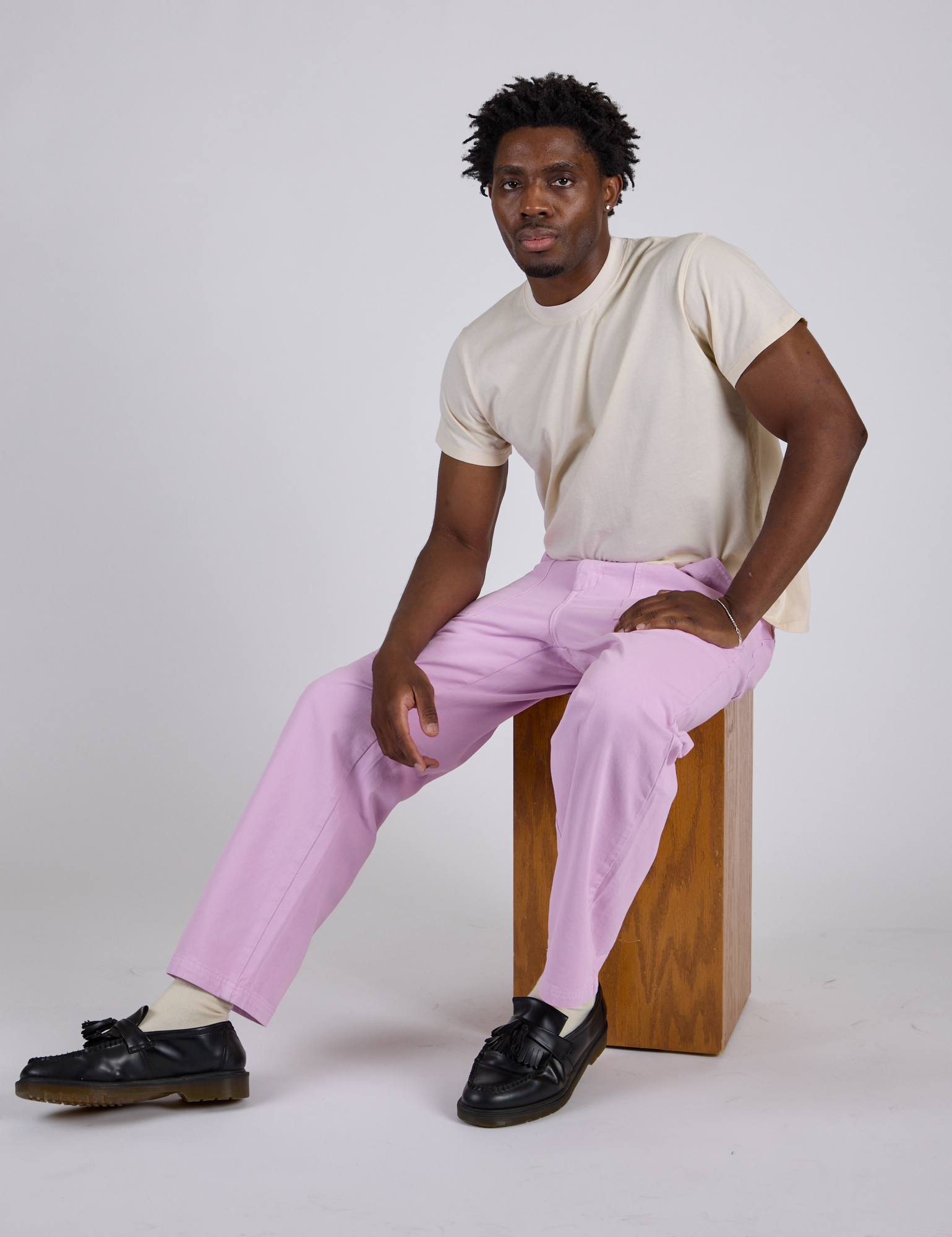 Work Pants - Lilac Purple