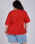 Burly Jersey - Mustang Red