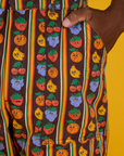 Short Sleeve Jumpsuit - Fruit Fantasy
