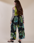 Magic Waters Drop Pocket Pants in Green Pool back view on Sydney