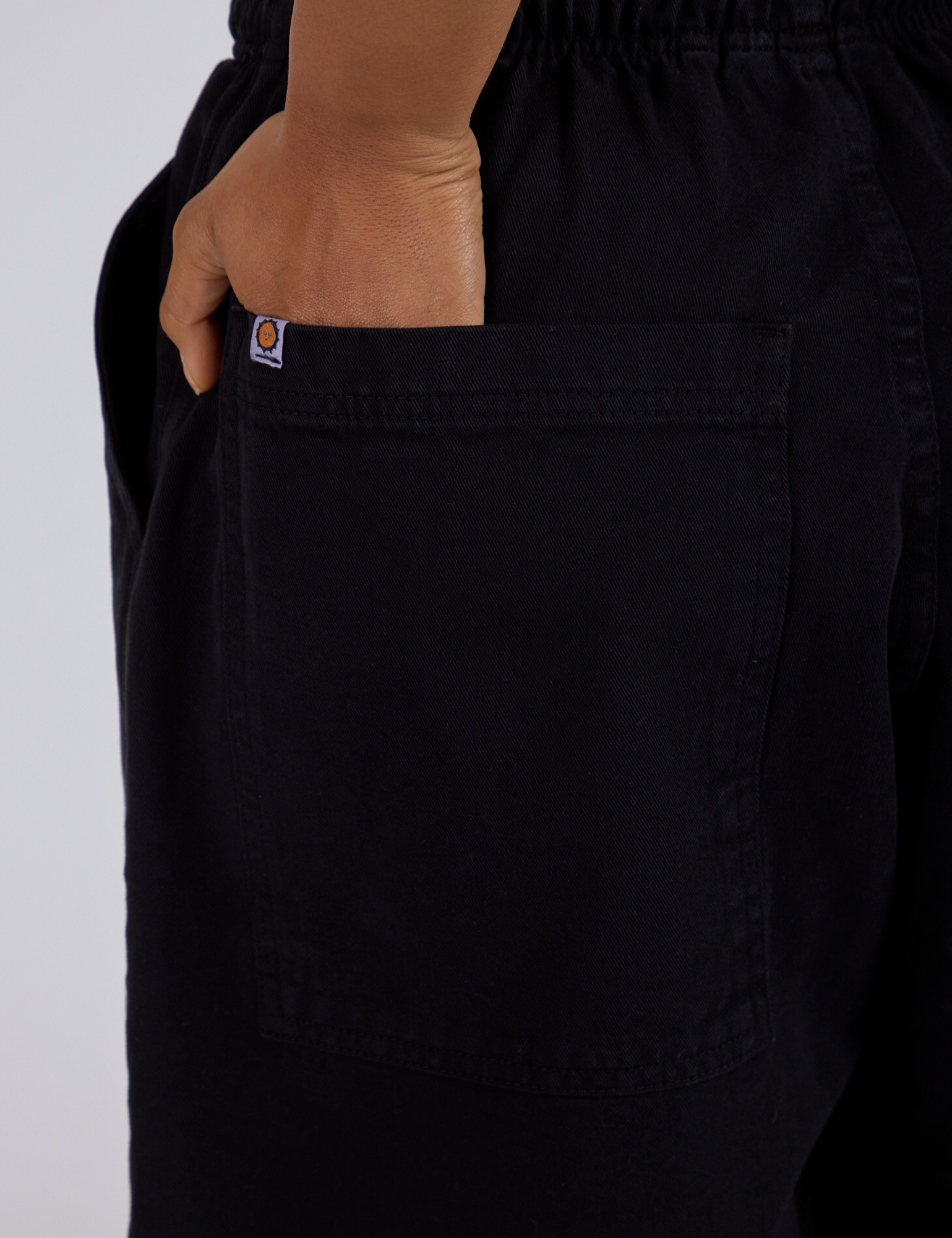 Drawstring Shorts - Basic Black