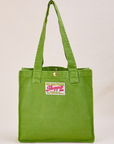 Shopper Tote Bag in Bright Olive