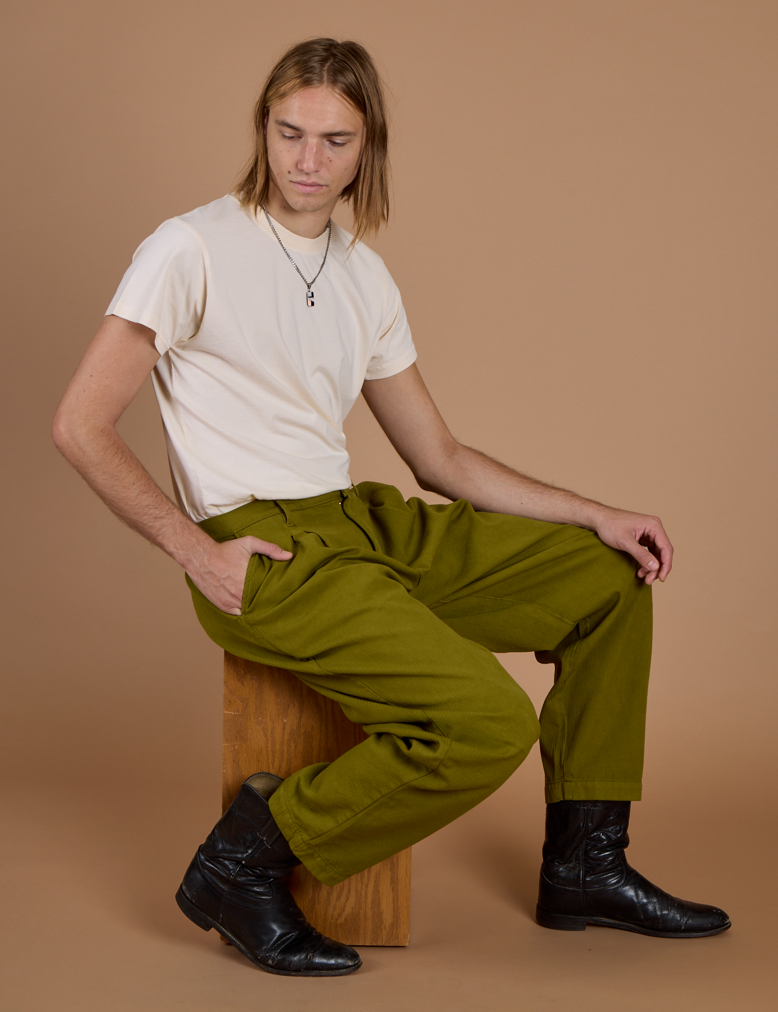 Heritage Trousers - Olive Green