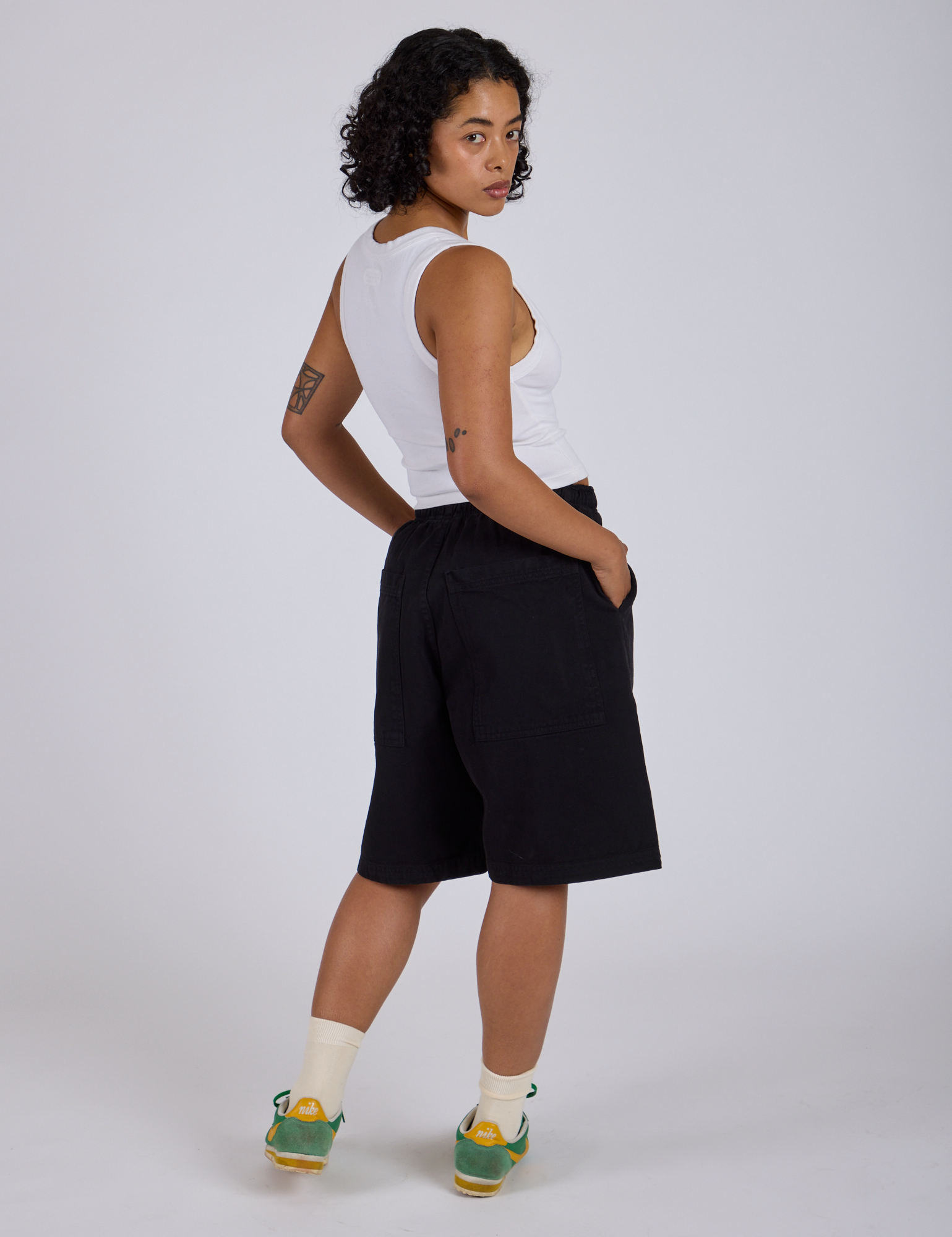 Drawstring Shorts - Basic Black