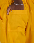 Short Sleeve Jumpsuit - Sunshine Yellow