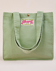 Shopper Tote Bag in Sage Green