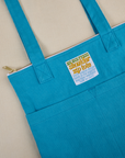 Hawaiian Blue Over-Shoulder Zip Mini Tote