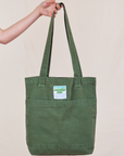 Everyday Tote Bag in Dark Emerald Green