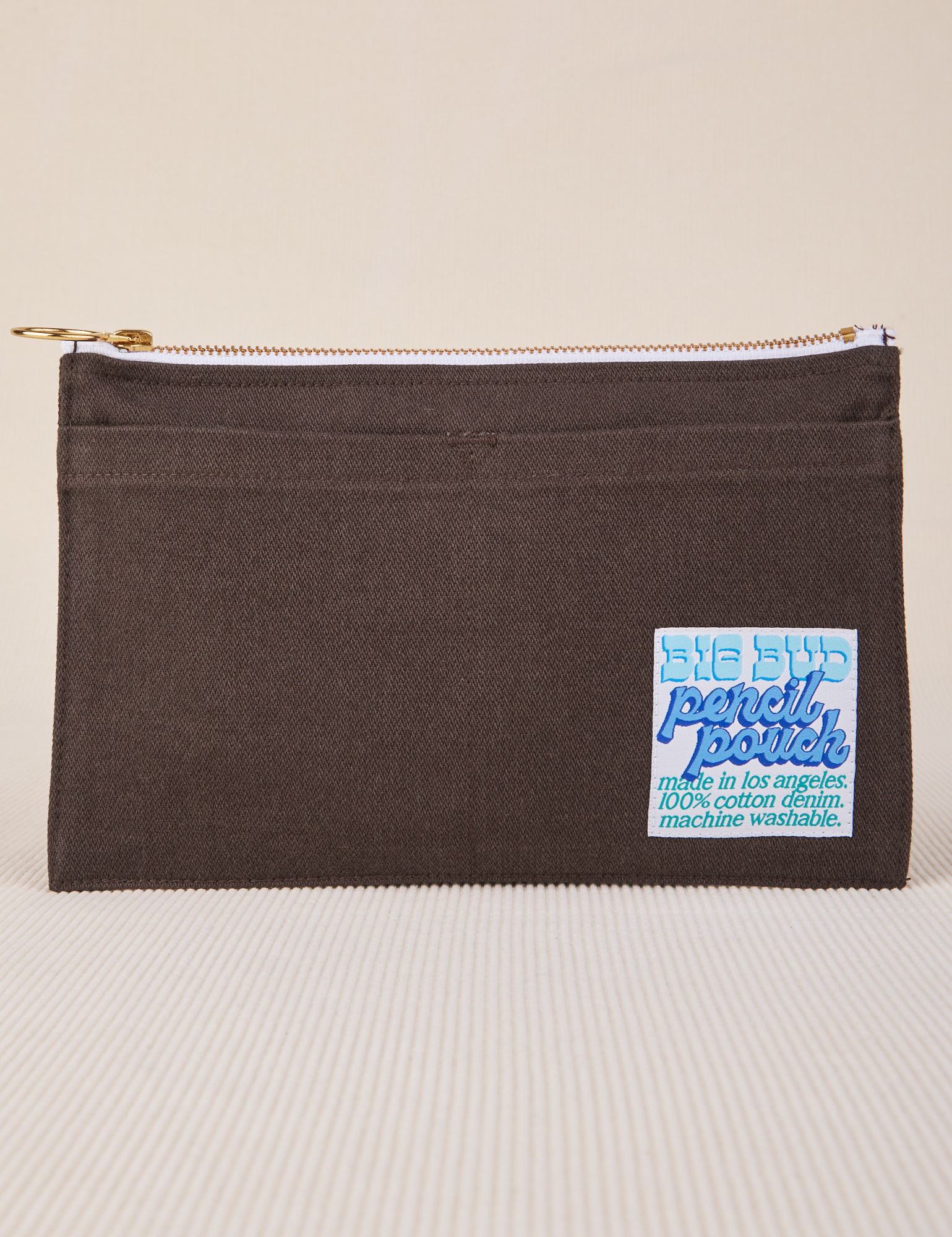 Pencil Pouch in Espresso Brown