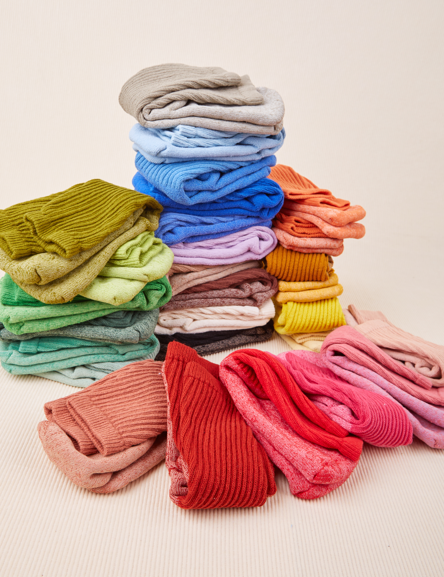 Thick Crew Sock in a rainbow of hues