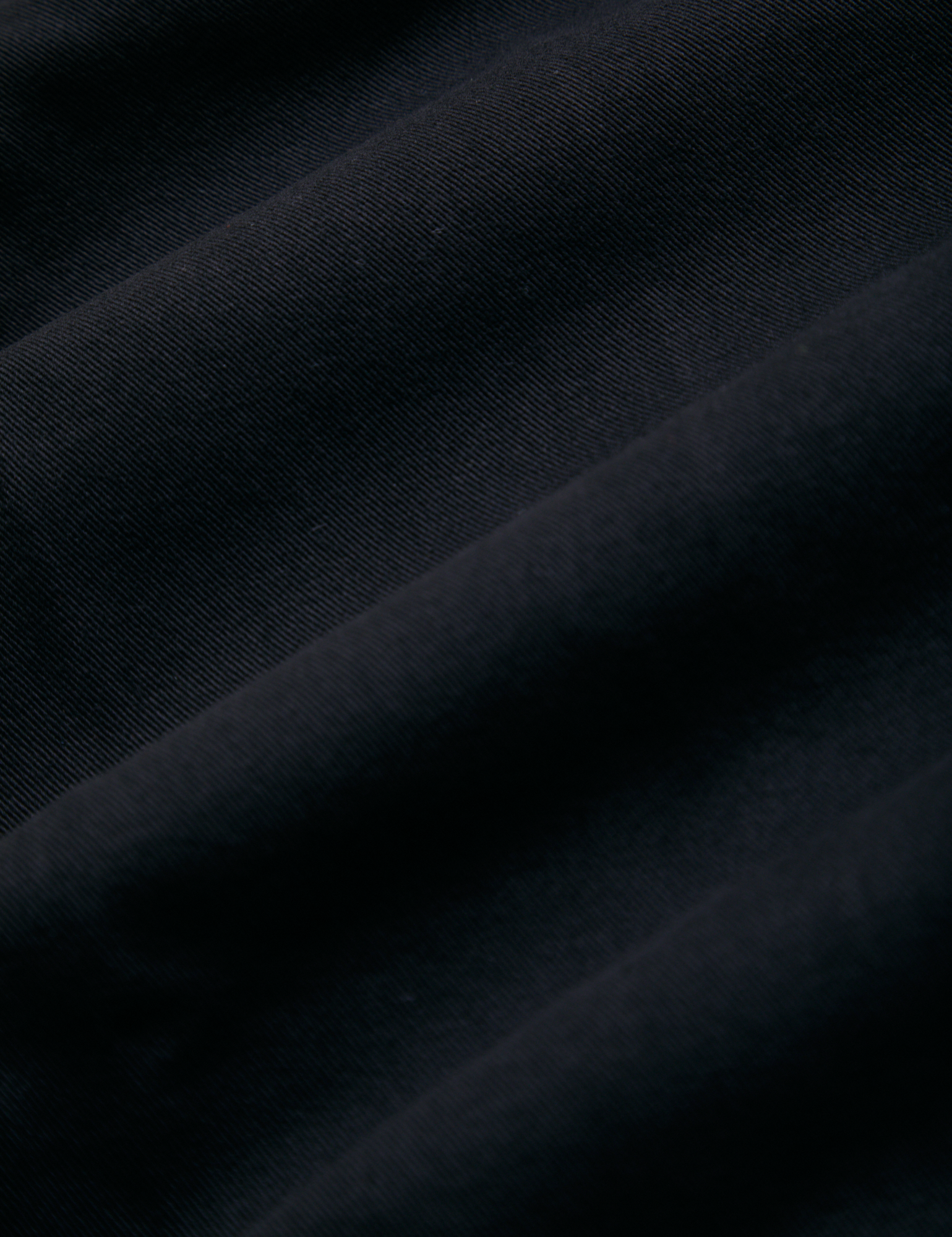 Short Sleeve Jumpsuit in Basic Black fabric detail close up